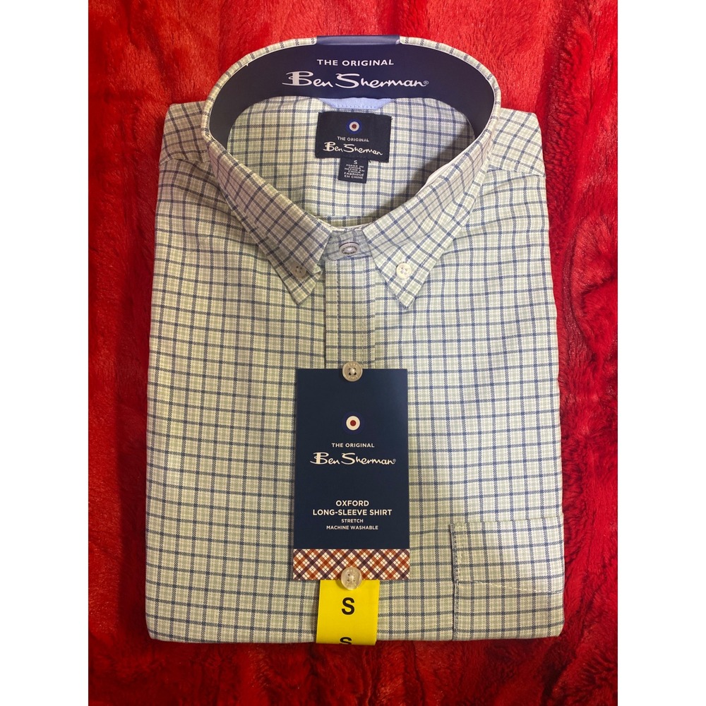 Ben Herman Oxford Long Sleeve Button-Down Dress Shirt